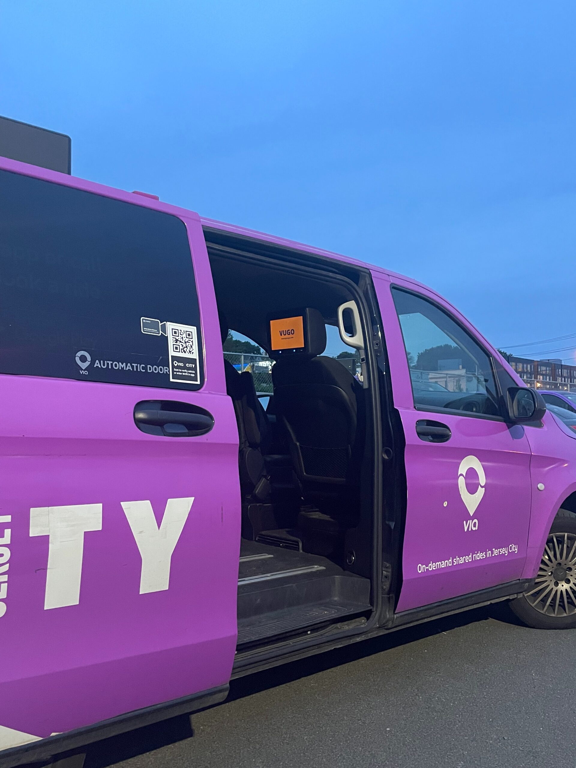 Vugo and Via partner to deliver in-vehicle passenger experiences to Jersey City
